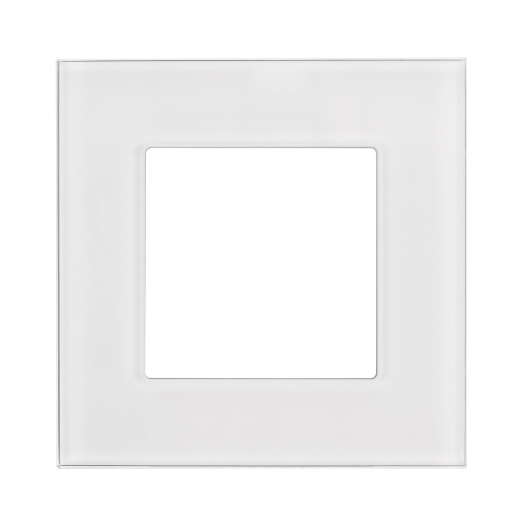 Marco de cristal Maclean, individual, blanco, 86x86mm, MCE730W