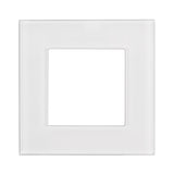 Moldura de vidro Maclean, simples, branco, 86x86mm, MCE730W