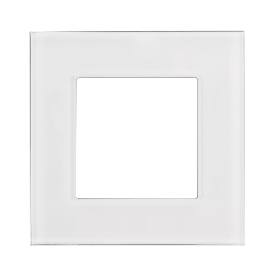 Moldura de vidro Maclean, simples, branco, 86x86mm, MCE730W