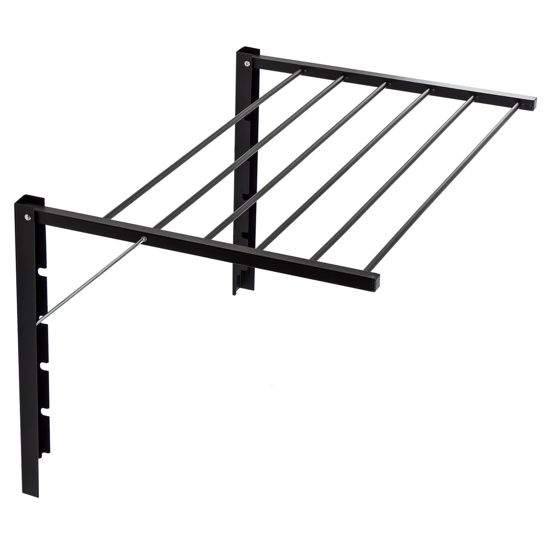 Secador de pared Majka Secador de pared (90 cm, negro)