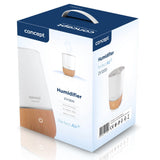 CONCEPT ZV1200 Umidificador de ar perfeito Difusor moderno de aromaterapia 4L 30 m2