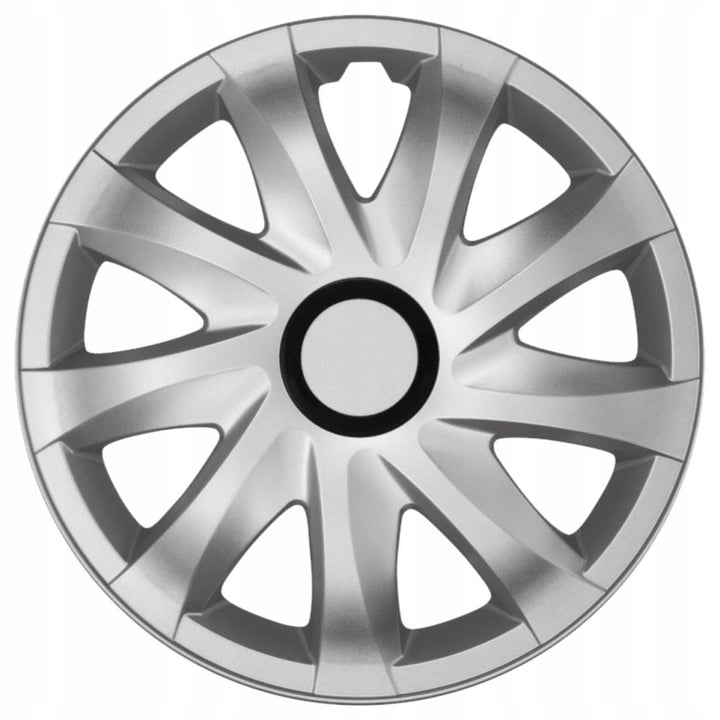 NRM Kando - Juego completo de tapacubos 4 piezas -plateado - 16" pulgadas
