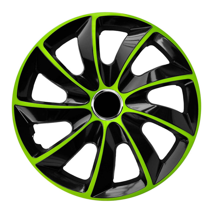 Bonés 16'' NRM EXTRA STIG VERDE PRETO verde-preto 4 peças