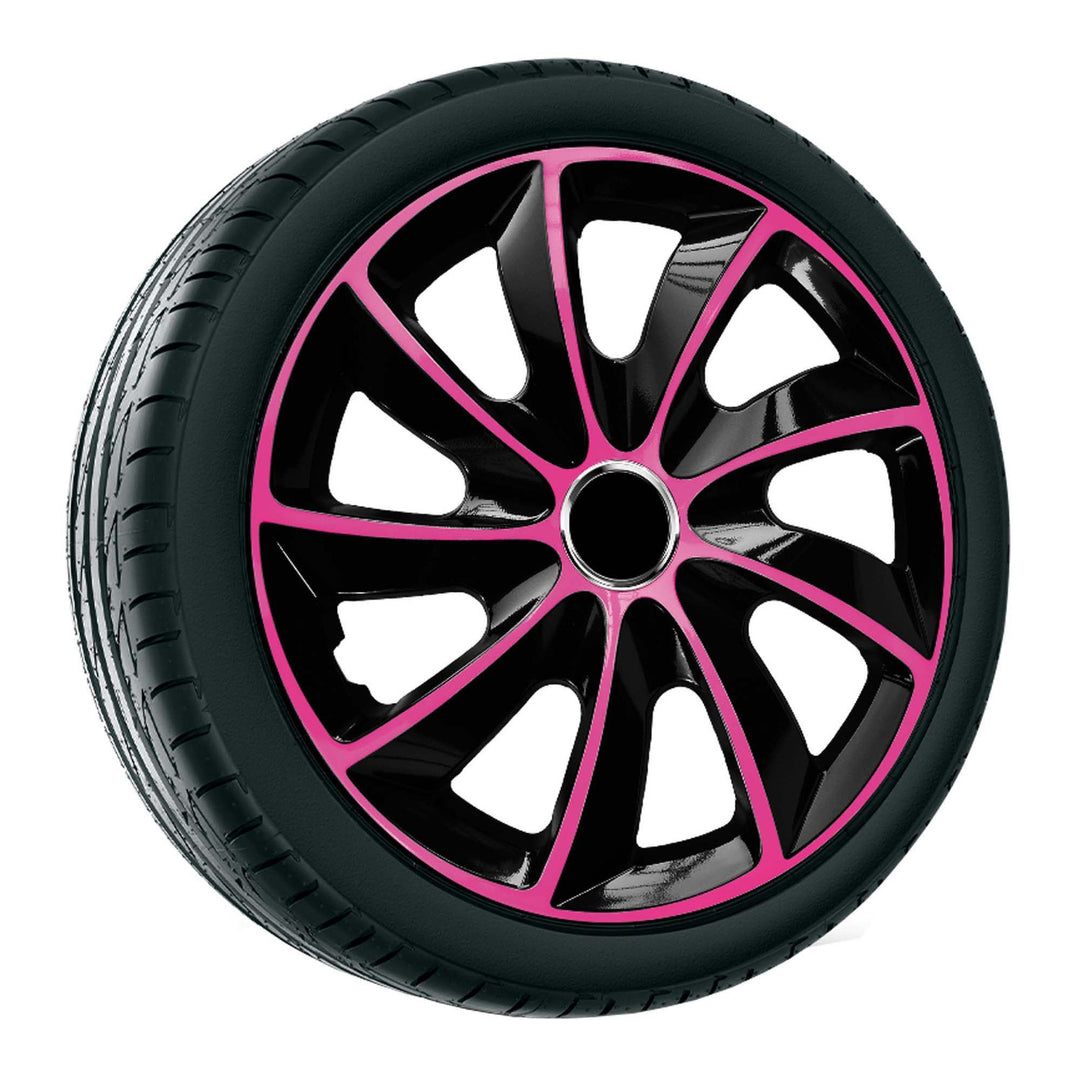 Bonés 13" NRM EXTRA STIG ROSA PRETO rosa/preto 4 peças