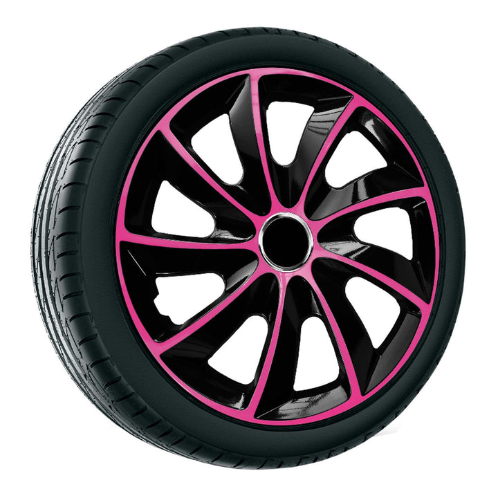 Bonés 13" NRM EXTRA STIG ROSA PRETO rosa/preto 4 peças