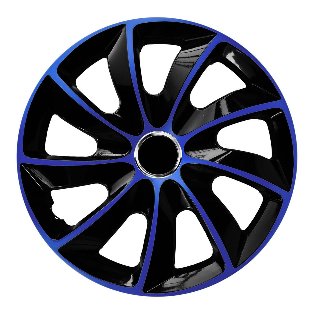 Tapas 14" NRM EXTRA STIG AZUL NEGRO azul/negro 4 piezas