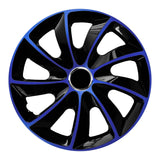 Bonés 15" NRM EXTRA STIG AZUL PRETO azul/preto 4 peças