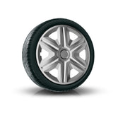 Tampões 16" NRM FAST SILVER LACADO PRATA 4 peças
