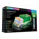 LASER PEGS 12 em 1 CAMINHÃO DE LIXO BLOCOS DE ILUMINAÇÃO LED