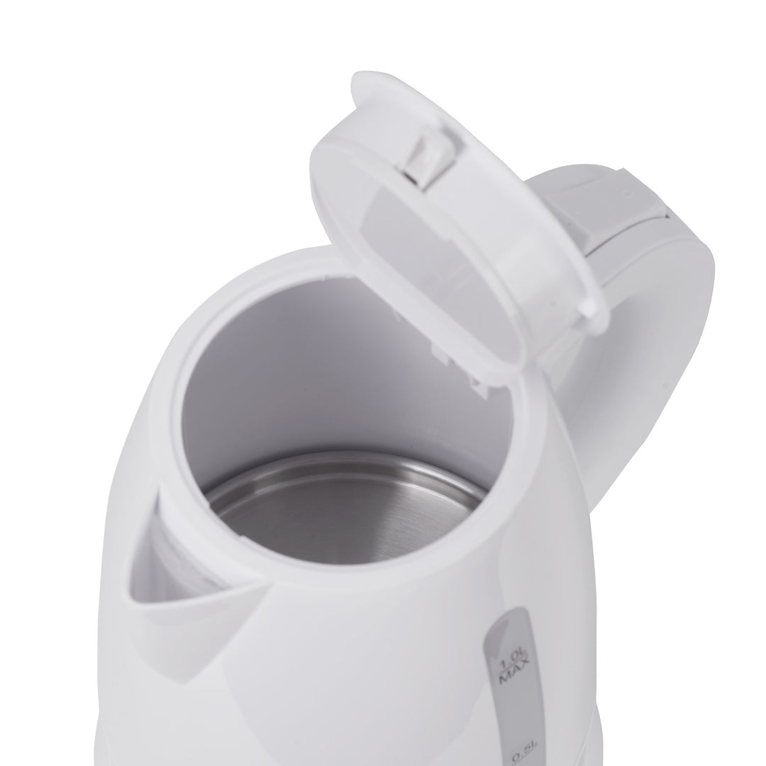 Chaleira plástica 1.0L 1600W Adler AD 1272 branca