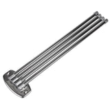 Barra de toalha com 4 braços móveis 45cm incl. Kit de montagem cromado