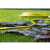 Manguera de agua de 3 capas Manguera de jardín Riego flexible Manguera flexible de poliéster trenzado cruzado Resistente a los rayos UV 25 Bar 3/4" 50m