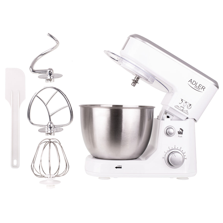 Procesador de alimentos planetario 1000W Adler AD 4216 - 6 velocidades