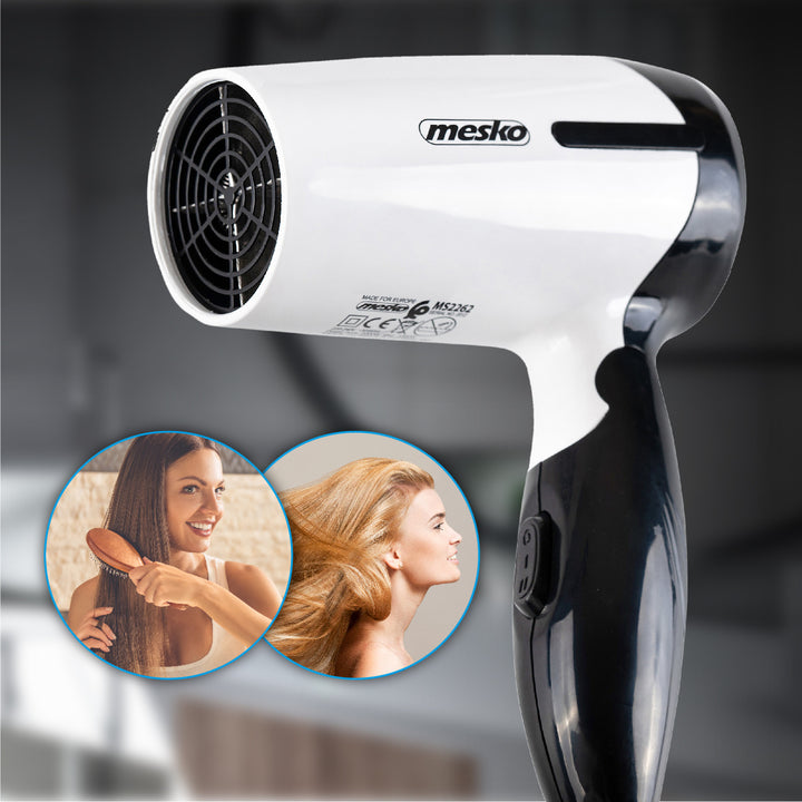 Mesko MS 2262 Secador de viaje con mango plegable 1000W