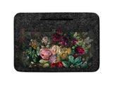 Organizador de bolsa premium, buquê de flores de feltro