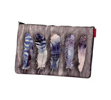 Bolsa de fieltro organizadora de aseo con cremallera Bolsa de cosméticos para el organizador de maquillaje Fly Away