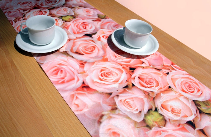 Corredor de mesa Fita de feltro com padrão Decoração de mesa Easy Care 95 x 33 cm Diana