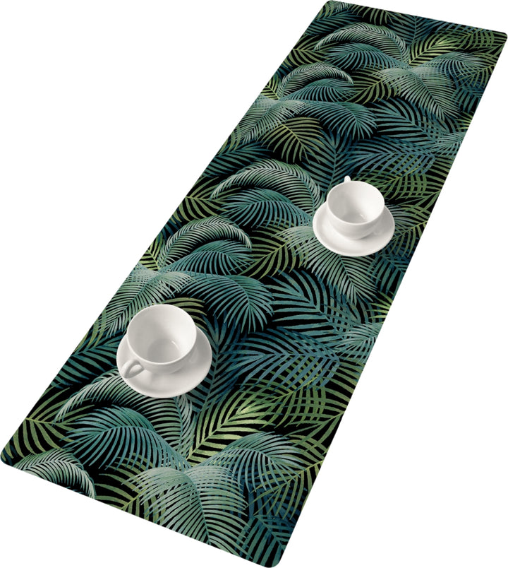 Corredor de mesa fita de feltro com padrão decoração de mesa Easy Care 95 x 33 cm Mallorca