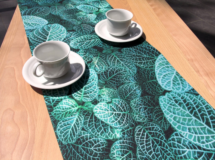 Corredor de mesa Fita de feltro com padrão Decoração de mesa Easy Care 95 x 33 cm Malta