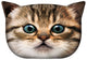 Almofada de design com motivo de gato Almofada decorativa com zíper oculto e enchimento Almofada Gapcio
