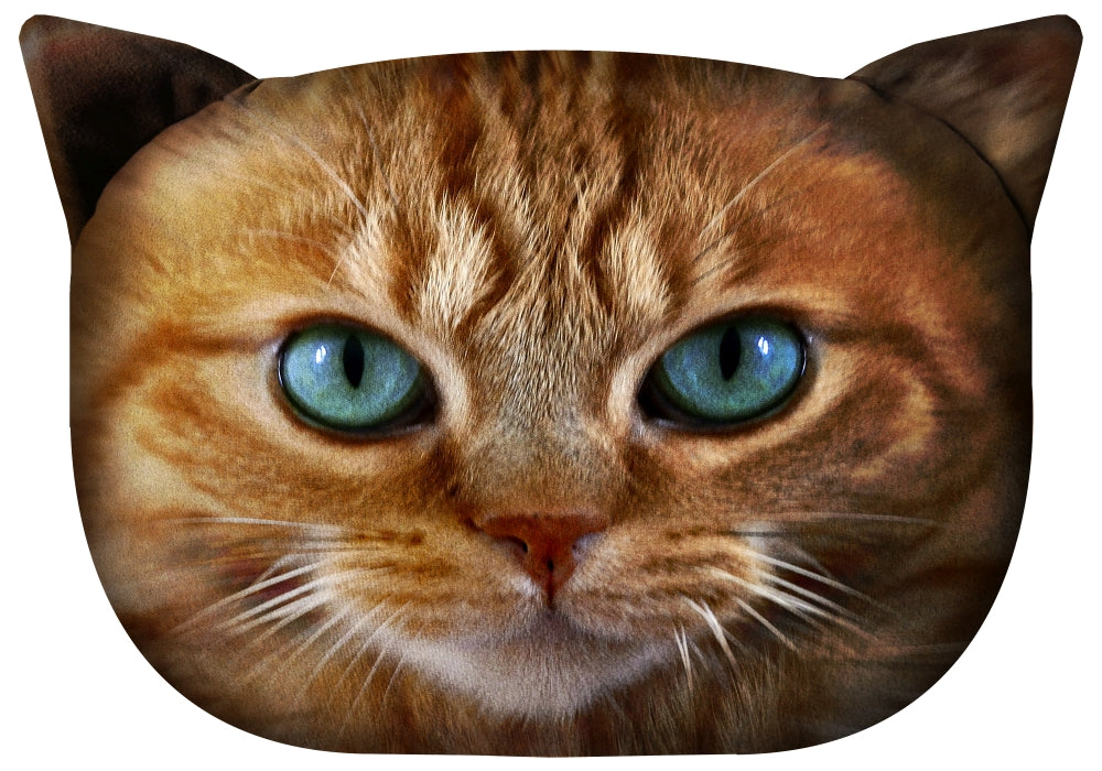 Almofada de design com motivo de gato Almofada decorativa com zíper oculto e enchimento Almofada Benek
