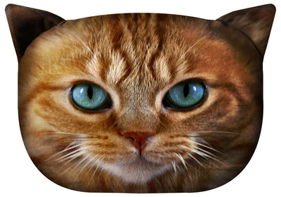 Cojín de diseño con motivo de gato Cojín decorativo con cremallera oculta y relleno Cojín Benek