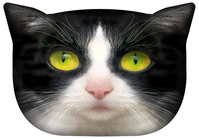 Cojín de diseño con motivo de gato Cojín decorativo con cremallera oculta y relleno Cojín Panda