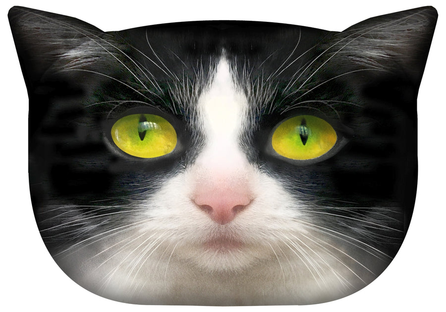 Almofada de design com motivo de gato Almofada decorativa com zíper oculto e enchimento Almofada Panda