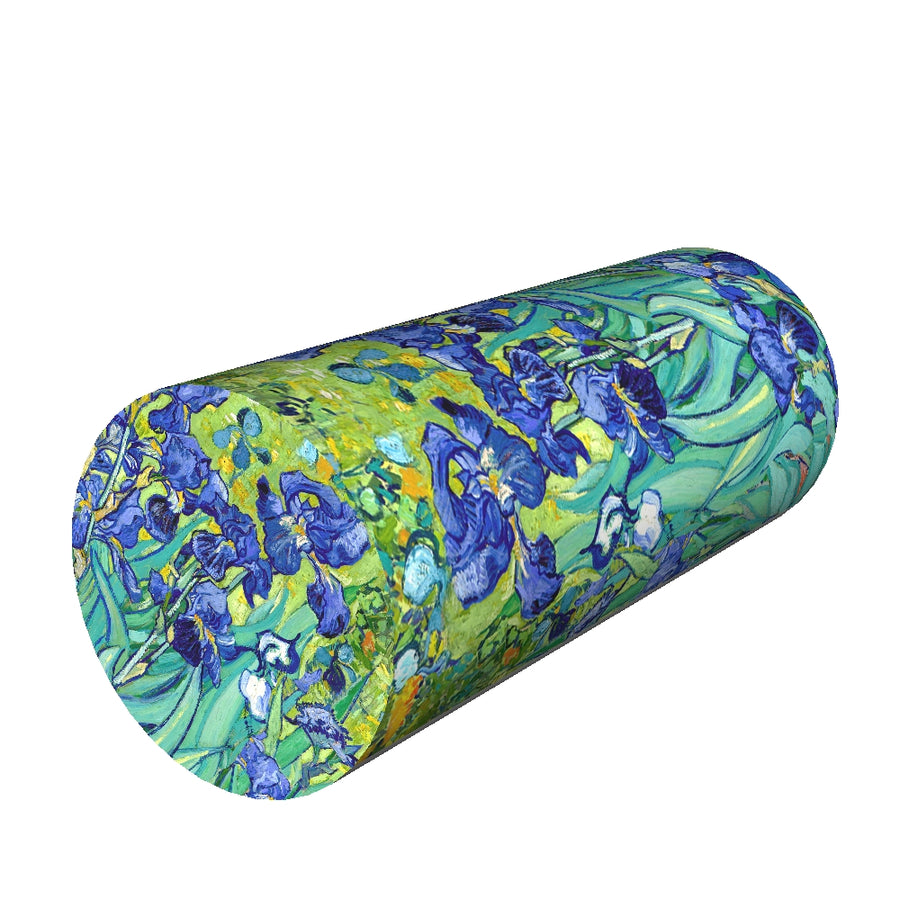 Almohada cervical rollo lumbar 40x15cm rollo de soporte de almohada termoactiva rollo de almohada Iris