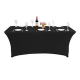 Toalha de mesa elástica GreenBlue preta, 180x75x74cm, elastano, GB372
