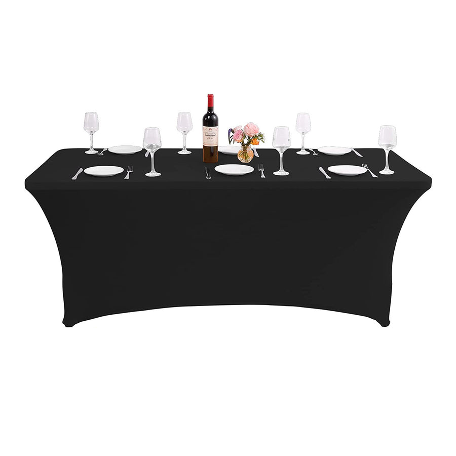 Toalha de mesa elástica GreenBlue preta, 180x75x74cm, elastano, GB372