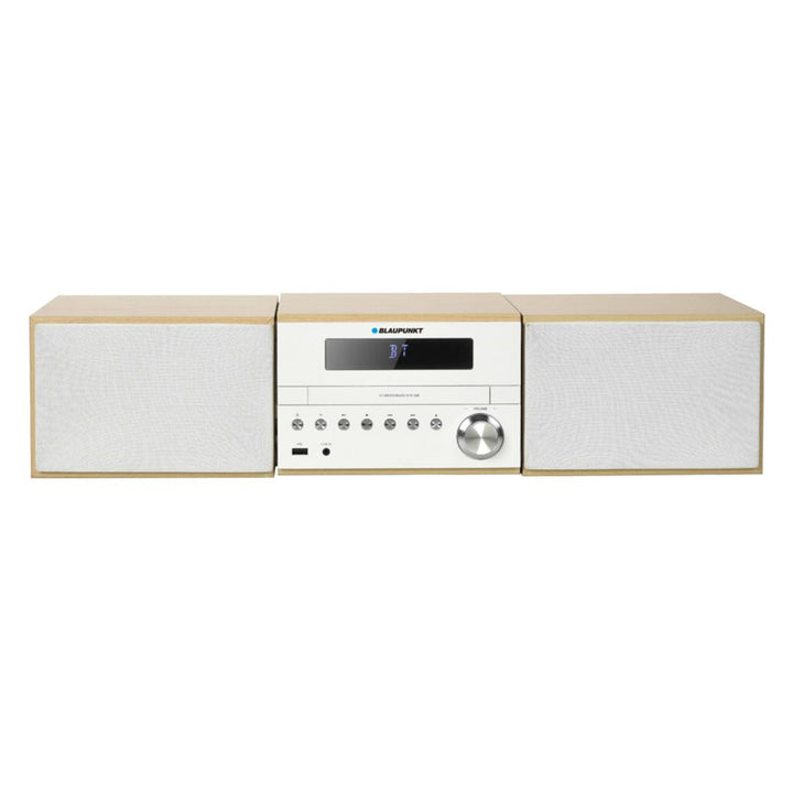 Mini sistema estéreo con Bluetooth y mando a distancia Sistema compacto Radio FM 2x50W AUX Pantalla LED Reproductor de CD CD/-R/-RW/MP3/WMA