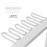 Suporte compacto para guarda-chuva Maclean MC-472, 332 x 340 x 610 mm