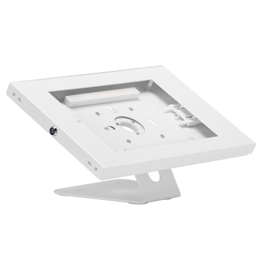 Suporte anti-roubo para tablet Maclean MC-475 para montagem na parede ou na secretária, compatível com iPad/iPad Air/iPad Pro de 9,7" a 11", Samsung Galaxy Tab A/Tab A7/Tab S6 Lite (branco)