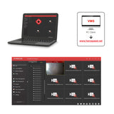 Cámara domo para exteriores Maclean IPC 5MPx, PoE, CMOS 1/2.8" H.265+, Onvif, MCTV-515