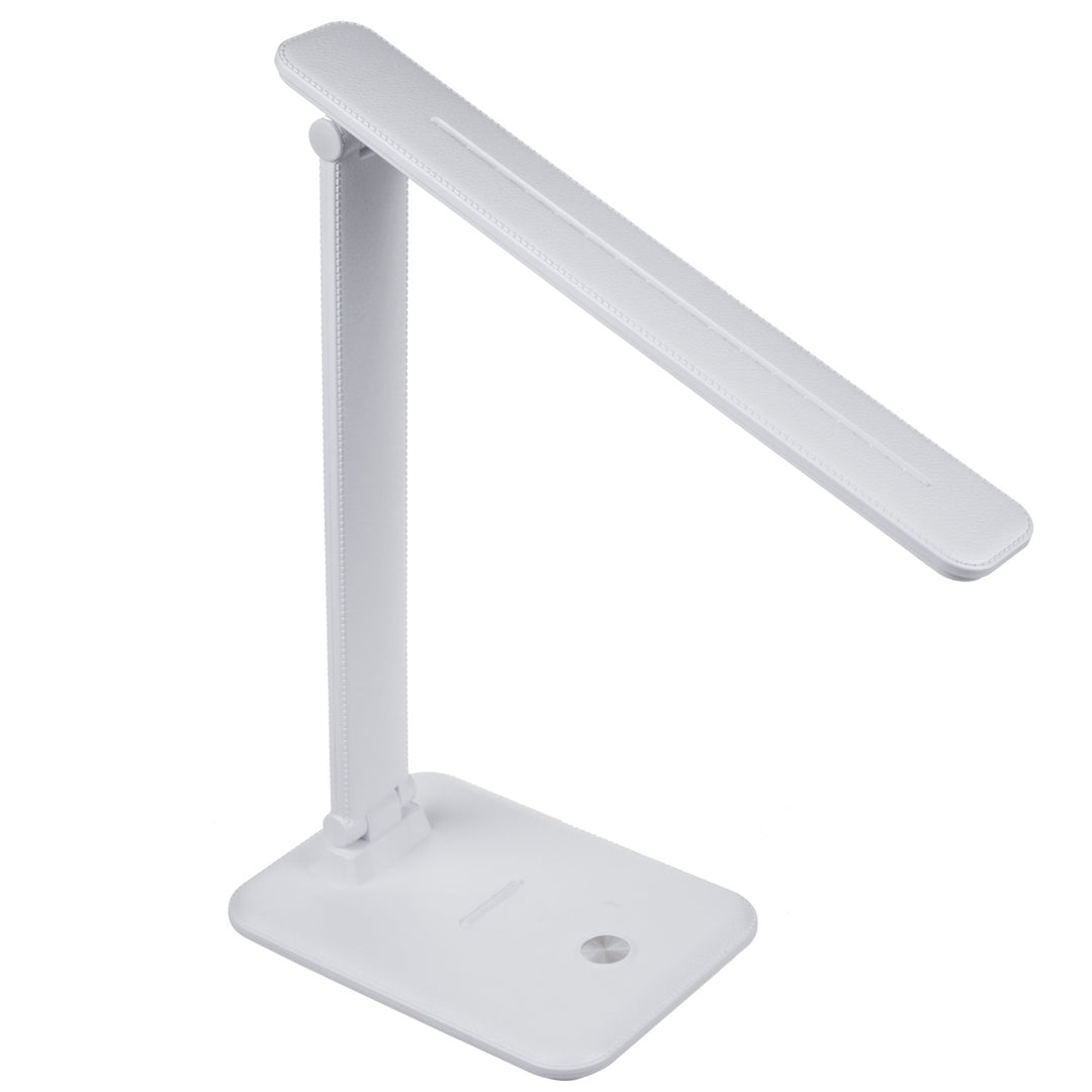 Lámpara de escritorio Maclean LED, máx. 9 W, 220-240 V CA, cambio de color, regulable, 450 lm, MCE614 W