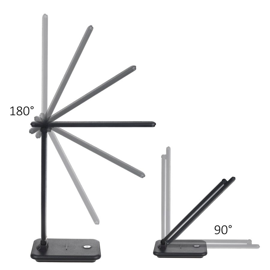 Lâmpada de mesa LED regulável Lâmpada de mesa 9W IP20 3000K 4500K 6500K