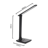 Lâmpada de mesa LED regulável Lâmpada de mesa 9W IP20 3000K 4500K 6500K