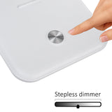 Lâmpada de mesa LED regulável Lâmpada de mesa de 9W com carregador de indução Qi