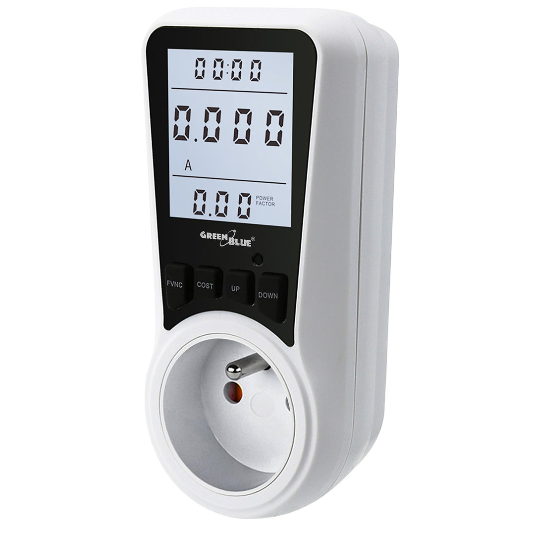 Medidor de costes de energía Medidor de electricidad Consumo de energía Medidor de electricidad Vatímetro