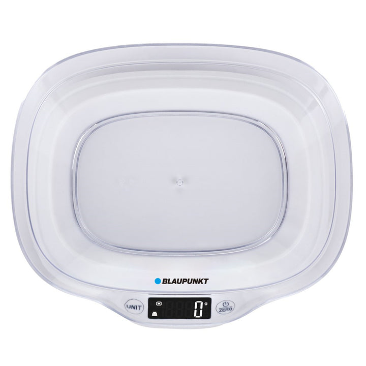 Balança de cozinha digital com tigela removível de 1,2 litros até 5 kg Botões de toque Balança digital
