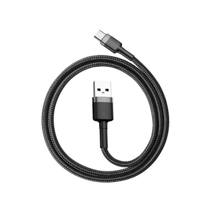 USB - Cabo USB-C 3m Baseus Cafule CATKLF-UG1 Cabo de carregamento rápido 2A para carregamento rápido.
