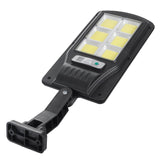 Poste solar LED com sensor de movimento e controle remoto Maclean IP54, 4W, 400lm, 6500K, Li-ion 1200 mAh, 3 modos de operação MCE446