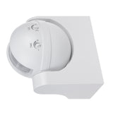 Sensor de movimento infravermelho Maclean MCE358 W Sensor PIR de 180° com sensor infravermelho de crepúsculo IP44 | Uso interno e externo | Alcance até 12 m | Carga de 300/1200 W