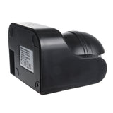 Sensor de movimento infravermelho Maclean MCE358 B Sensor PIR de 180° com sensor infravermelho de crepúsculo IP44 | Uso interno e externo | Alcance até 12 m | Carga de 300/1200 W