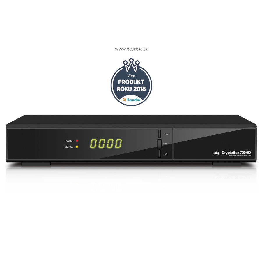 Receptor AB Crypto Box 700HD / Sucessor da linha de receptores de satélite AB CryptoBox de maior sucesso
