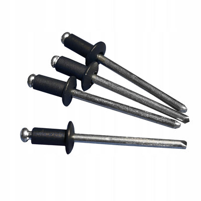 Rebite escareado 4x8 - antracite (pacote - 100 peças) COMBINADO