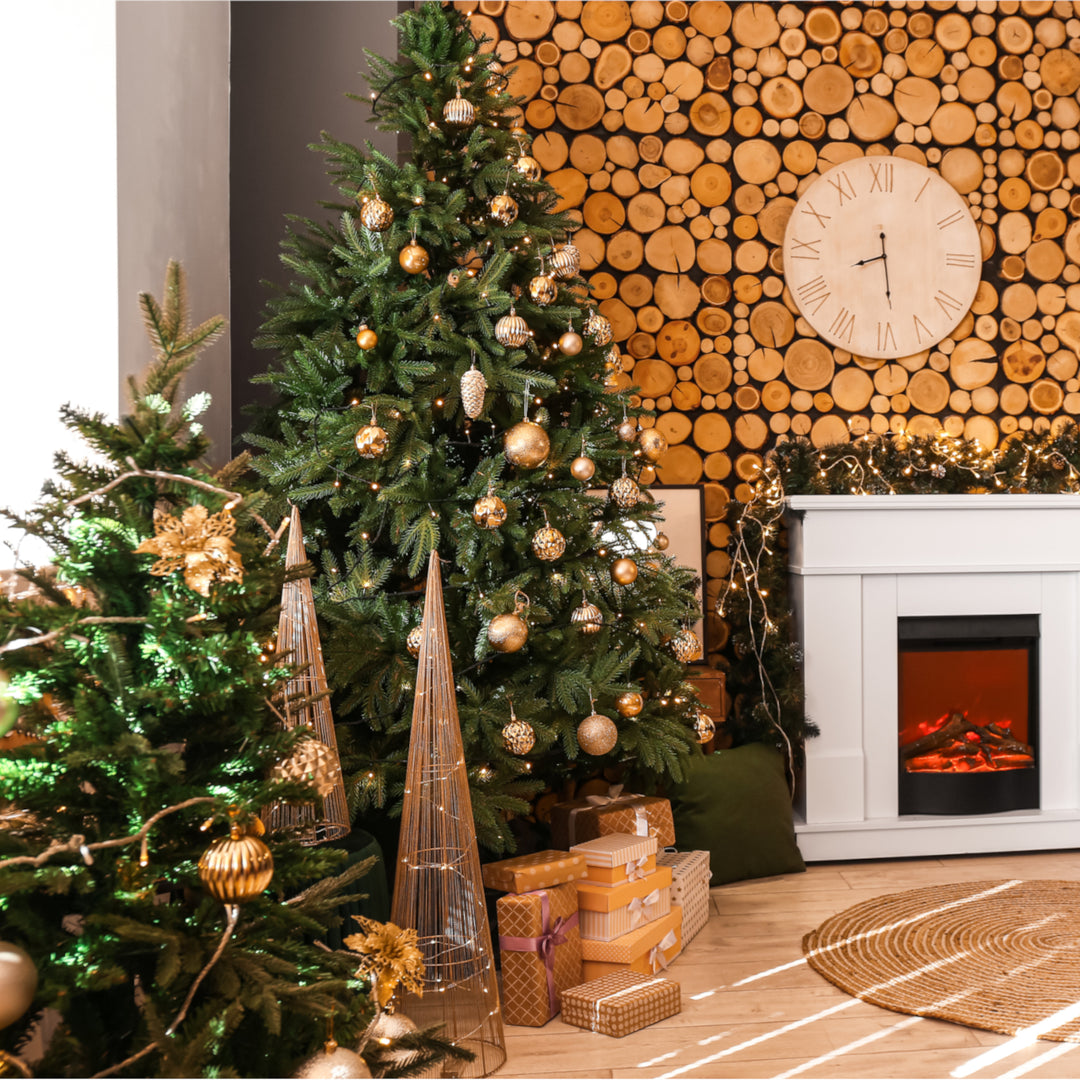 Abeto coberto de neve de árvore de Natal de PVC premium com galhos de PE 180