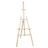 Woodok Juego de dos caballetes de 150 cm de madera de haya