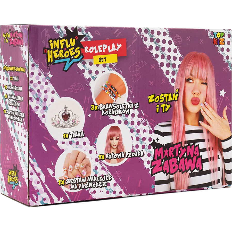 Juego de disfraces Influ Heroes Martyna Fun dress-up set